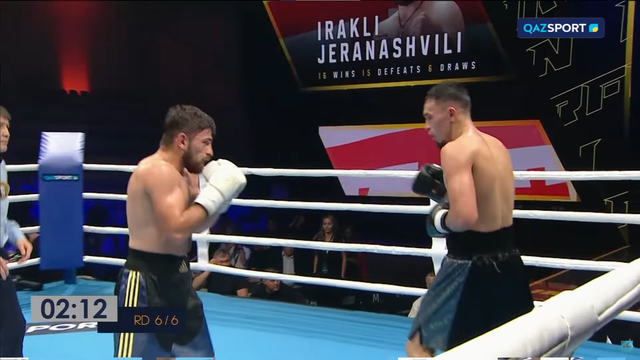 Кәсіпқой бокс | Алишер Абдулалим - Иракли Джеранашвили