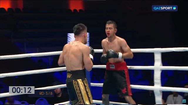 Кәсіпқой бокс | Нурдос Төлебай - Улугбек Каюмбое