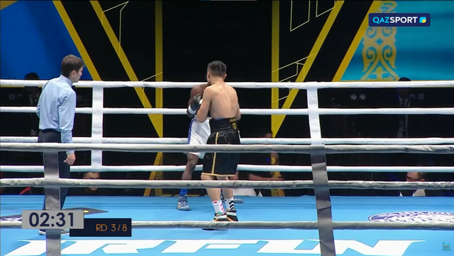Кәсіпқой бокс | Ельшат Нығметолла - Мухсин Кизота