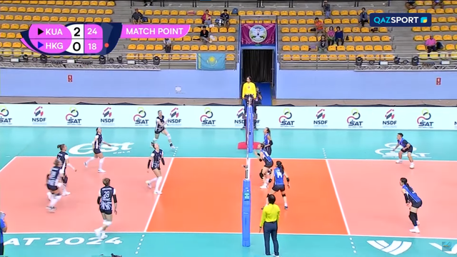 Волейбол. Клубтық Азия чемпионаты. Әйелдер. «Kuanysh» (Казахстан) – «Kwai Tsing» (Гонконг)