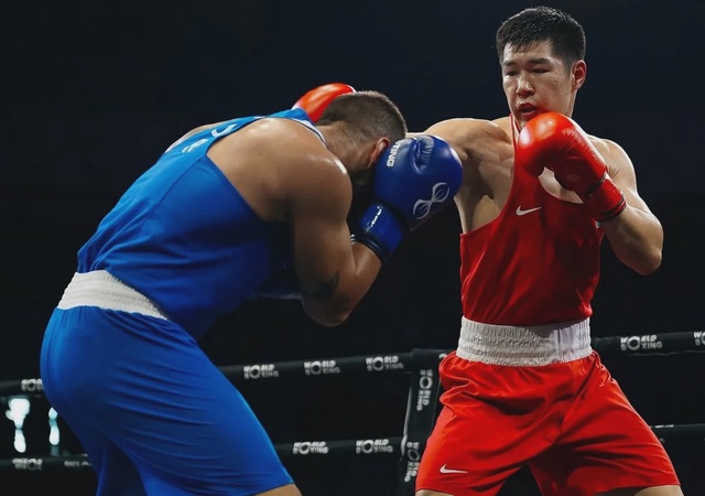 Бекзад Нурдаулетов – Георгий Кушиташвили | Бокс | World Boxing | Чемпионат мира | 85 кг | 1/8 финала