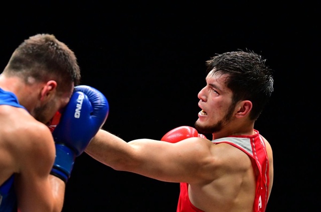 Нурбек Оралбай - Токтарбек Танаткан | Бокс | World Boxing | Чемпионат мира | 85 кг | 1/8 финала