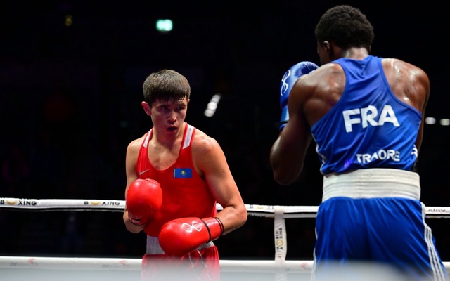 Төрехан Сабырхан - Макан Траоре | Бокс | World Boxing | Чемпионат мира | 85 кг | 1/8 финала