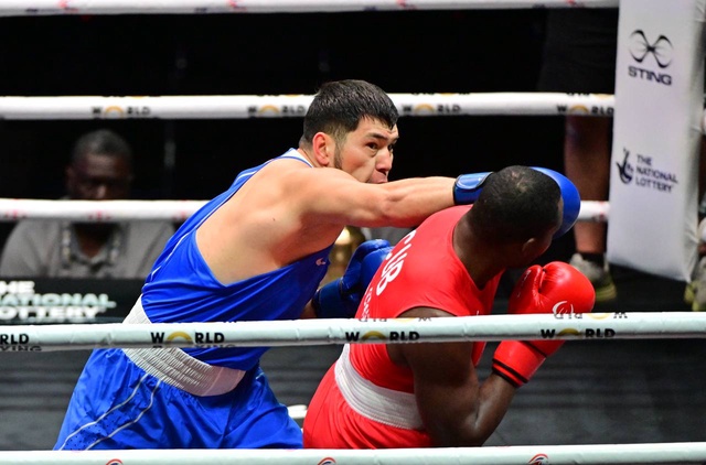 Айбек Оралбай - Хулио Сезар Ла Крус І Бокс І World boxing І Чемпионат мира І +80 кг І 1/2