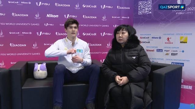 Диас Жиренбаев | Универсиада | Фигурное катание. Короткая программа (мужчины)