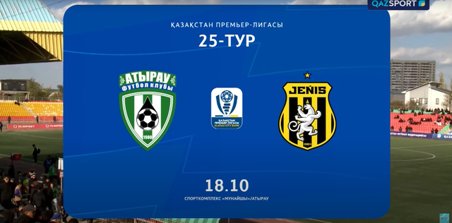 Обзор І Атырау - Жеңіс І ҚПЛ І ХХV тур