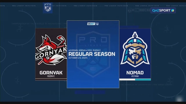 Хоккей.ЧК. Горняк - Номад