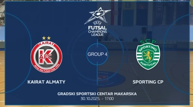 Қайрат - Спортинг І Футзал І ЛЧ