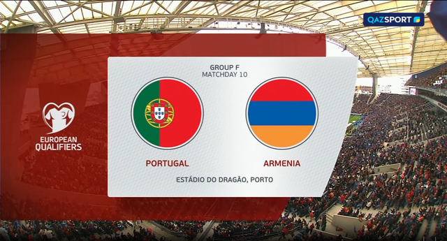 Португалия - Армения І ӘЧ | Іріктеу | Шолу 