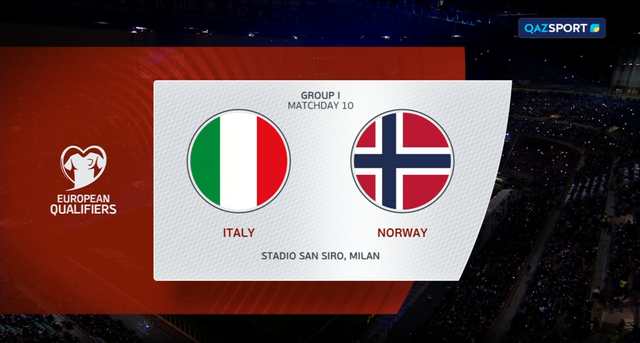 Италия - Норвегия І ӘЧ | Іріктеу | Шолу 