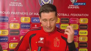 Ханс Ванакен І Қазақстан - Бельгия матчынан кейінгі сұхбаты