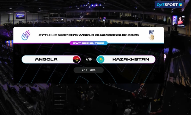 Ангола - Казахстан І Гандбол І Чемпионат мира І Женщины