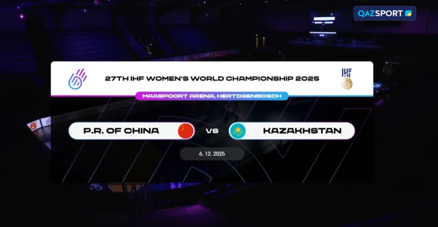 Китай - Казахстан І Гандбол І Чемпионат мира І Женщины