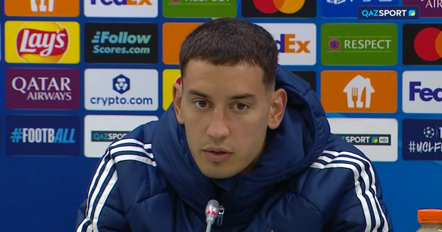 Пресс-конференция команды «Олимпиакос». Кайрат — Олимпиакос