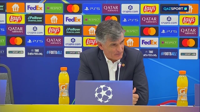 Олимпиакос І Послематчевая пресс-конференция І Кайрат - Олимпиакос