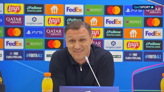 Кайрат І Послематчевая пресс-конференция І Кайрат - Олимпиакос