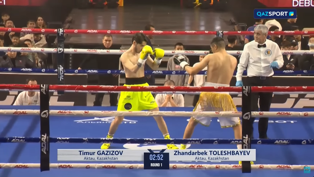Тимур Газизов - Жандарбек Толешбай І Профессиональный бокс