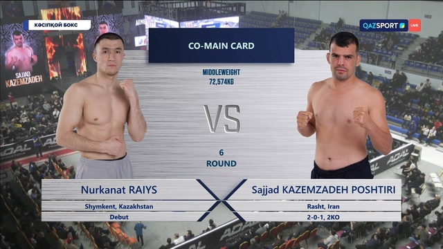 Нұрқанат Раис - Саджат Каземзаде І Профессиональный бокс