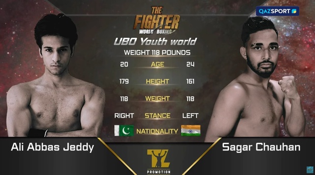 Али Аббас Джедди - Сагар Чаухан І Профессиональный бокс