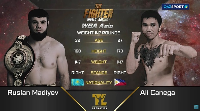 Руслан Мадиев - Али Канега І Профессиональный бокс