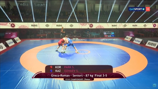 Шамиль Ожаев - Сан Хек Пак І Греко-римская борьба І Чемпионат Азии