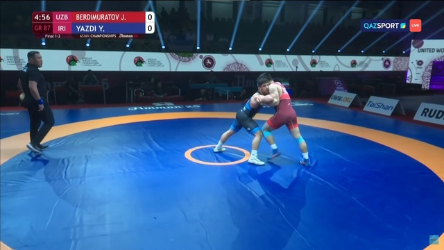 Жалғасбай Бердімуратов - Ясин Язди І Греко-римская борьба І Финал І 87 кг І Чемпионат Азии