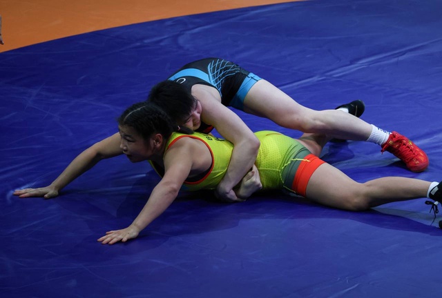 Гүлдана Бекеш – Менью Се  І Женская борьба І 3-место І 59 кг І Чемпионат Азии