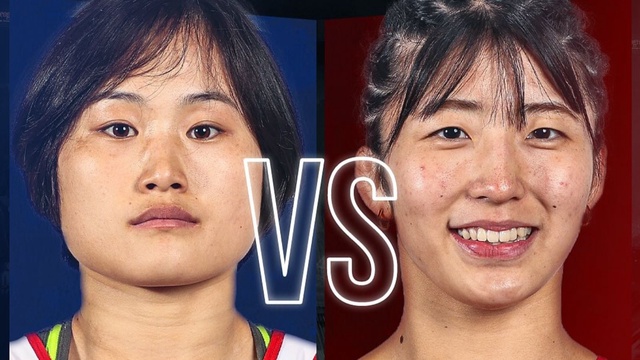 Сакура Ониши - Пёль Гон | Женская борьба | 59 кг | Чемпионат Азии | Финал