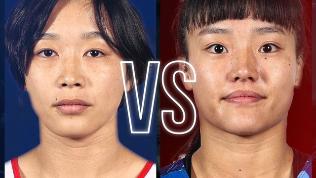 Сара Натами - Ил Сим Сон | Женская борьба | 57 кг | Чемпионат Азии | Финал