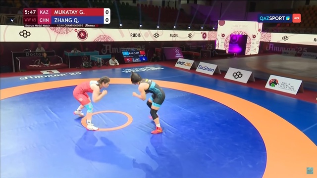 Гауһар Мұқатай - Чи Джанг І Женская борьба І 3-место І 65 кг І Чемпионат Азии