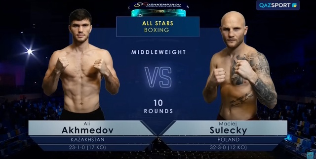 Али Ахмедов - Мацей Сулецкий І Профессиональный бокс