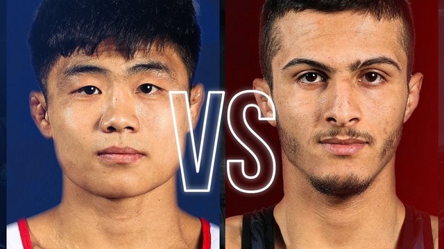 Чонгсонг Хан - Милад Вализаде | Вольная борьба | 57 кг | Чемпионат Азии | Финал