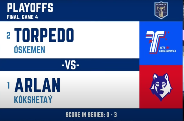 Торпедо - Арлан І Хоккей І Чемпионат Казахстана І Плей-офф І Финал