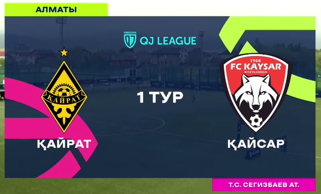 Қайрат U-16 - Қайсар U-16 І Freedom QJ League