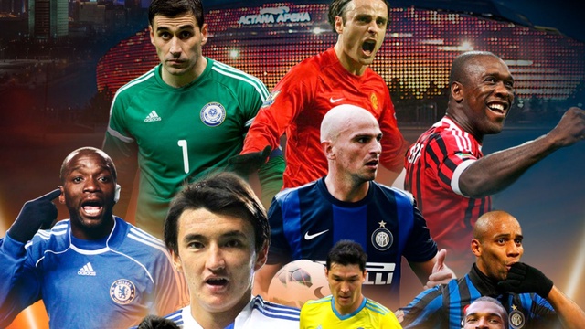 Футбол І Матч легенд І Казахстанские легенды - Мировые легенды