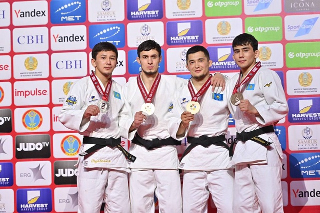 Дзюдо І Талгат Орынбасар - Изнаур Сааев І Grand Slam Qazaqstan Barysy І Финал