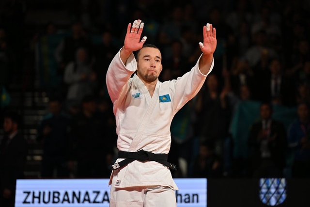 Дзюдо І Абылайхан Жұбаназар -  Мануэль Парлати І Grand Slam Qazaqstan Barysy І 3-е место