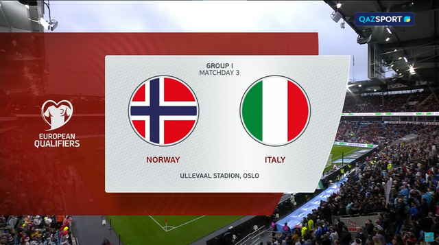 Норвегия — Италия | Чемпионат мира | Отборочный матч | Обзор