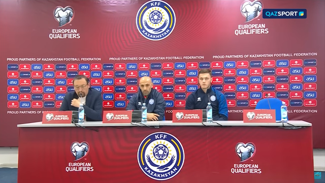 Пресс-конференция сборной Казахстана