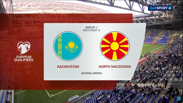 Казахстан — Северная Македония | Чемпионат мира | Отборочный матч | Обзор