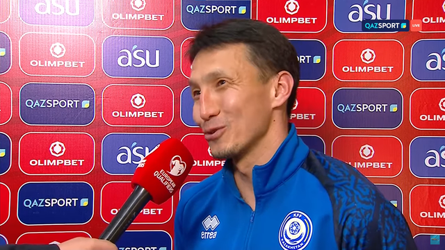 Асхат Тағыберген | Послематчевое интервью | Казахстан — Северная Македония