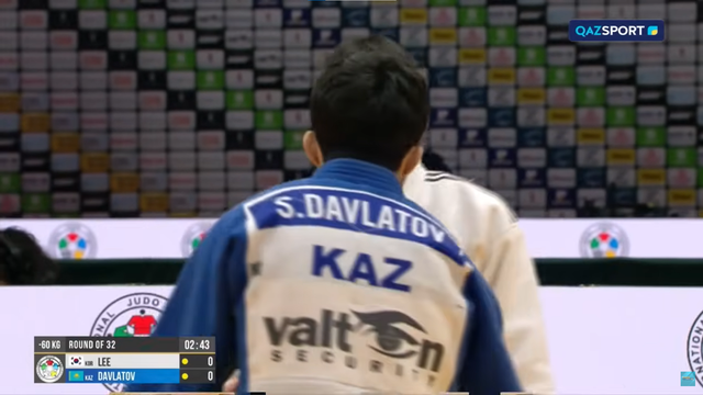 Дзюдо | Шерзод Давлатов — Ли Харим | Чемпионат мира | 1/16 финала | 60 кг