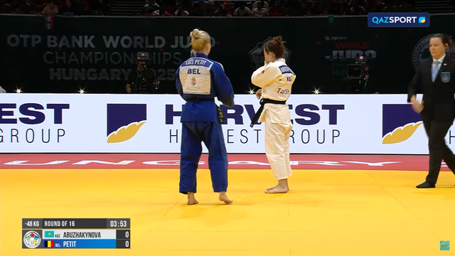 Дзюдо | Әбиба Әбужақынова — Луис Пети | Чемпионат мира | 1/8 | 48 кг