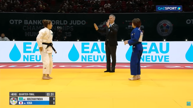 Дзюдо | Әбиба Әбужақынова — Вакану Когу | Чемпионат мира | 1/4 финала | до 48 кг