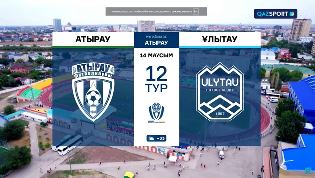 Обзор І Атырау  - Ұлытау І КПЛ І XII тур