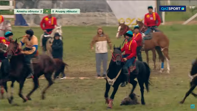 Кокпар. Чемпионат Республики Казахстан. 5-я игра