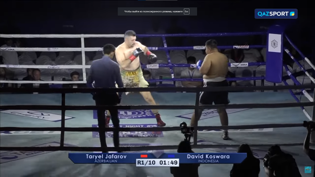 Давид Косара - Тариел Джафаров І Профессиональный бокс
