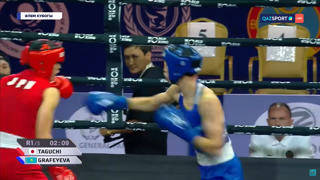 «Виктория Графеева – Аяка Тагучи | Бокс | Кубок мира по боксу | 60 кг | 1/8 финала | Обзор