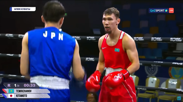 Серик Темиржанов – Шунсуке Китамото | Бокс | Кубок мира по боксу | 60 кг | 1/4 финала