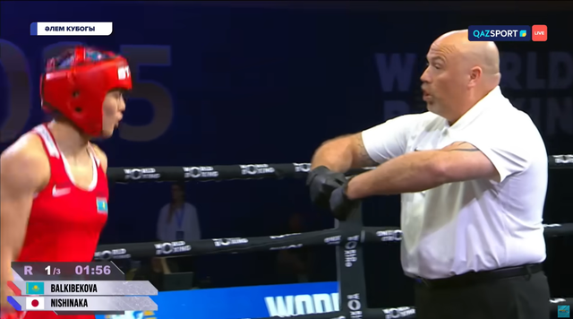 Алуа Балкибекова – Юна Нишинака | Бокс | Кубок мира по боксу | 51 кг | 1/4 финала